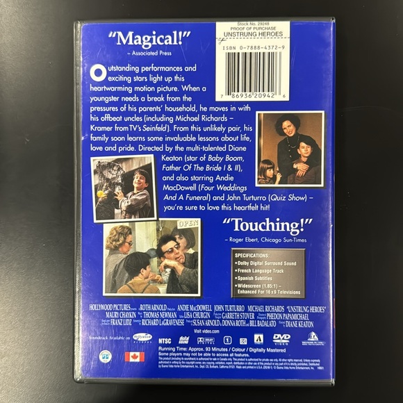 Unstrung Heroes - DVD - Picture 2 of 4